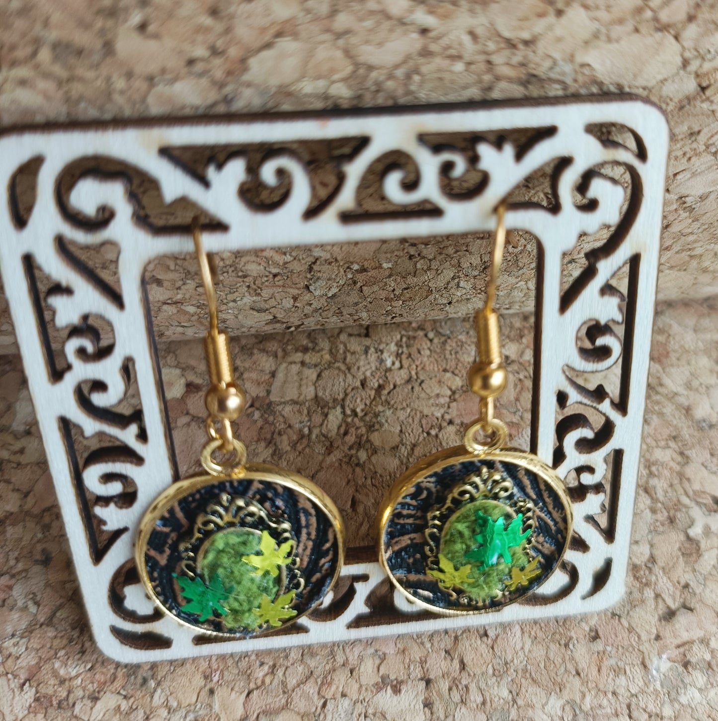 Moss & Frame Earrings