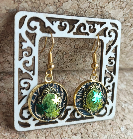 Moss & Frame Earrings