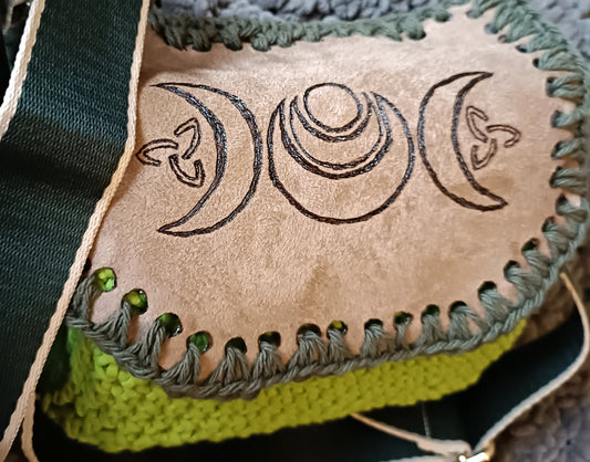 Triquetra Moon Satchel