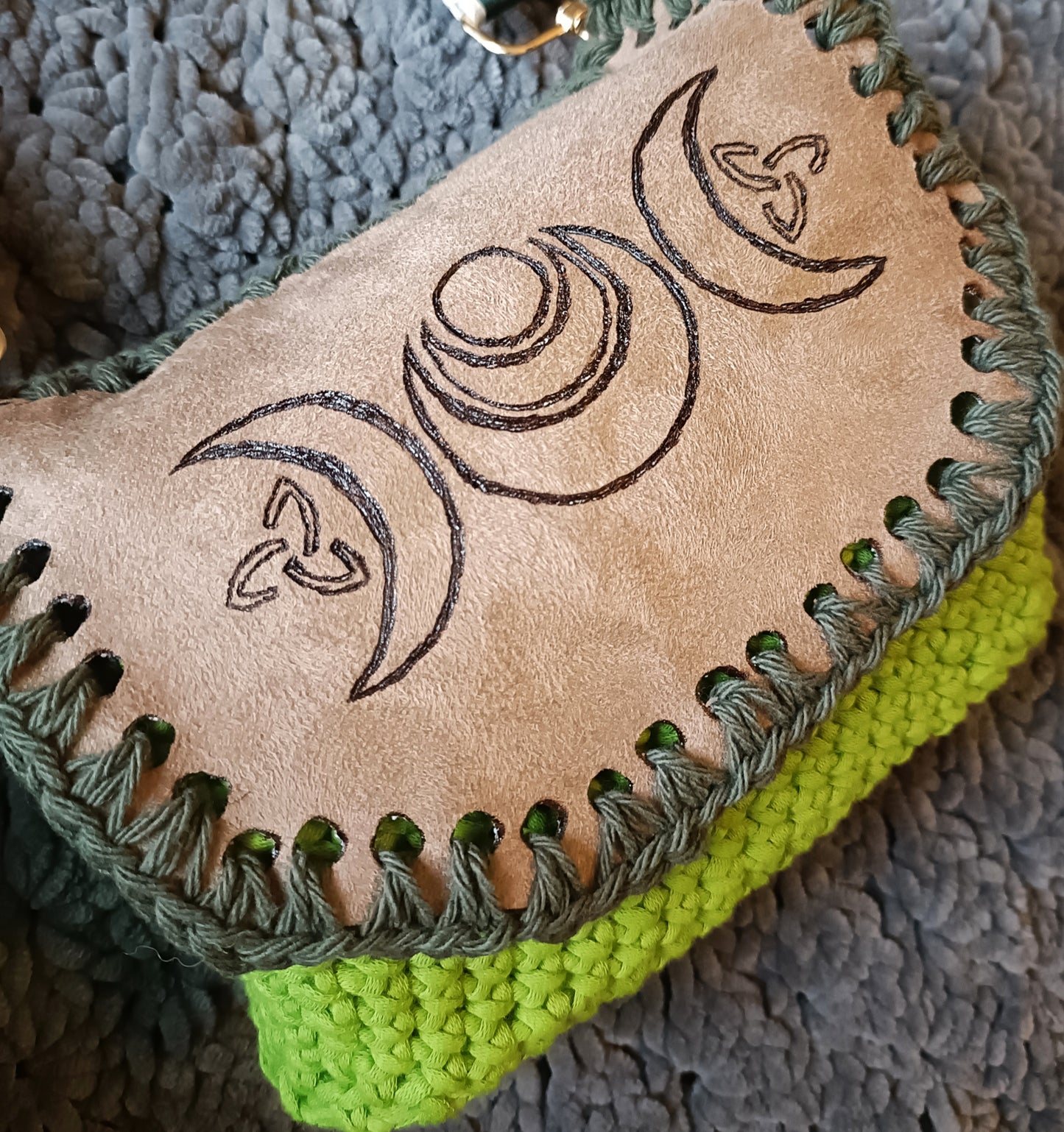 Triquetra Moon Satchel