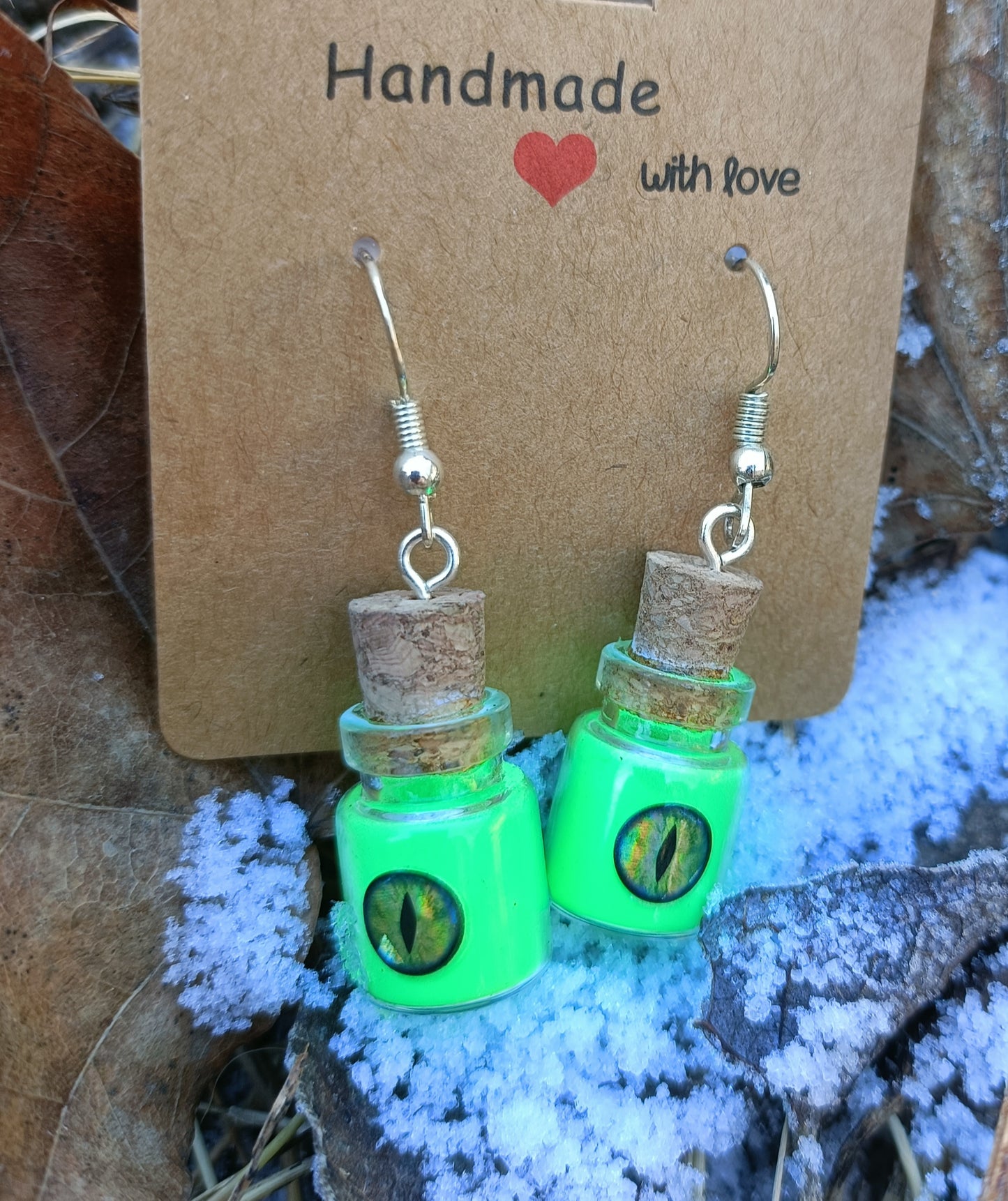Poison Bottle Earrings