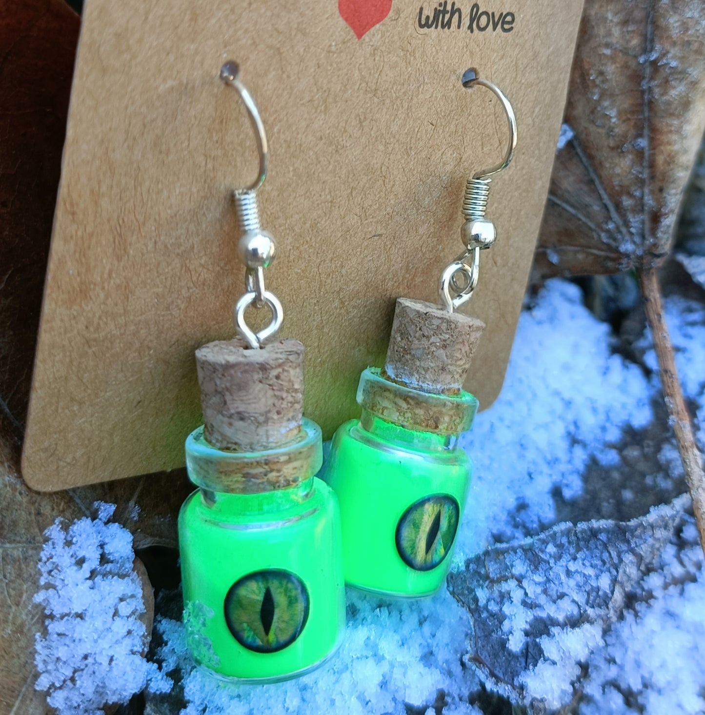 Poison Bottle Earrings