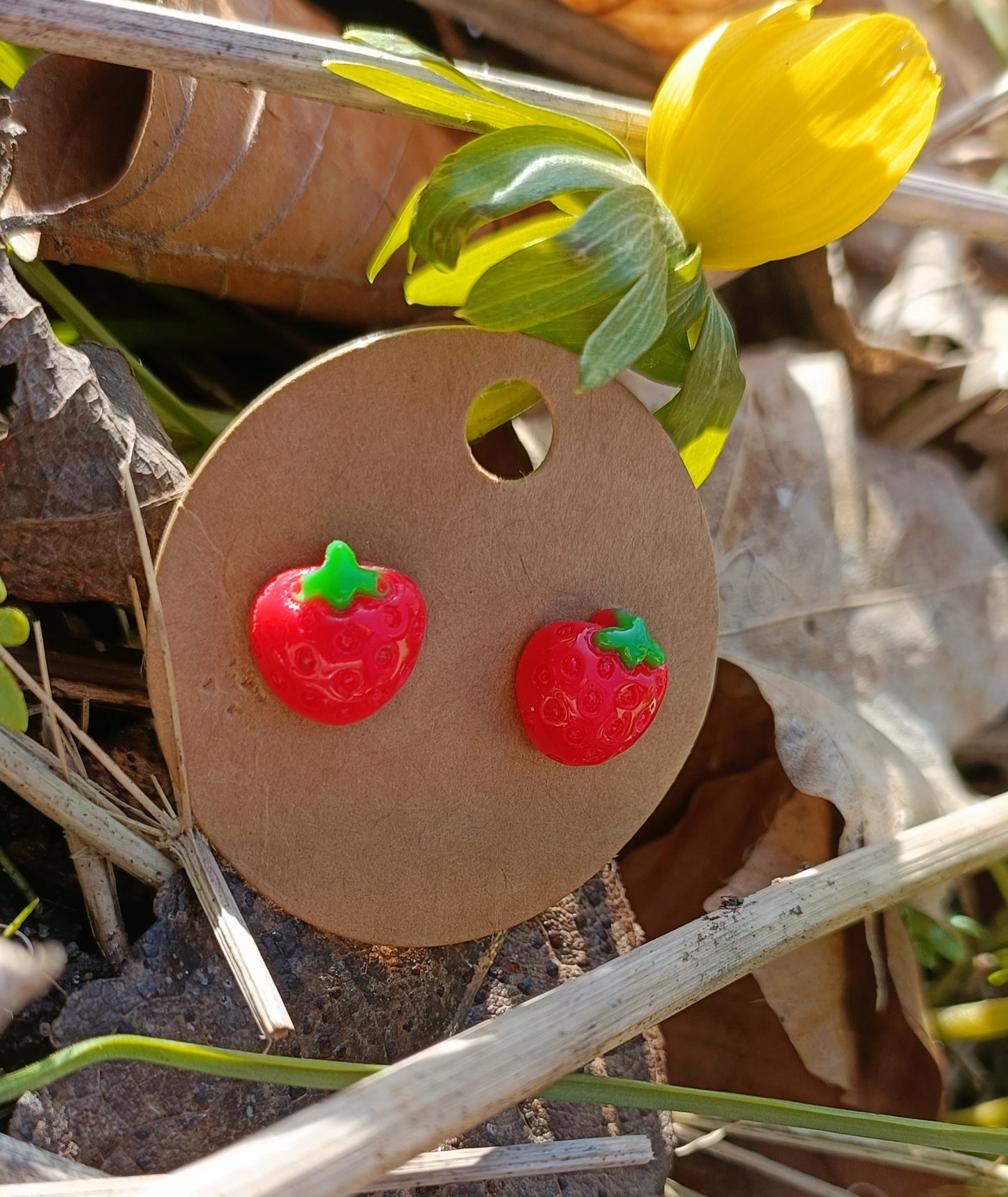 Strawberry Stud Earrings