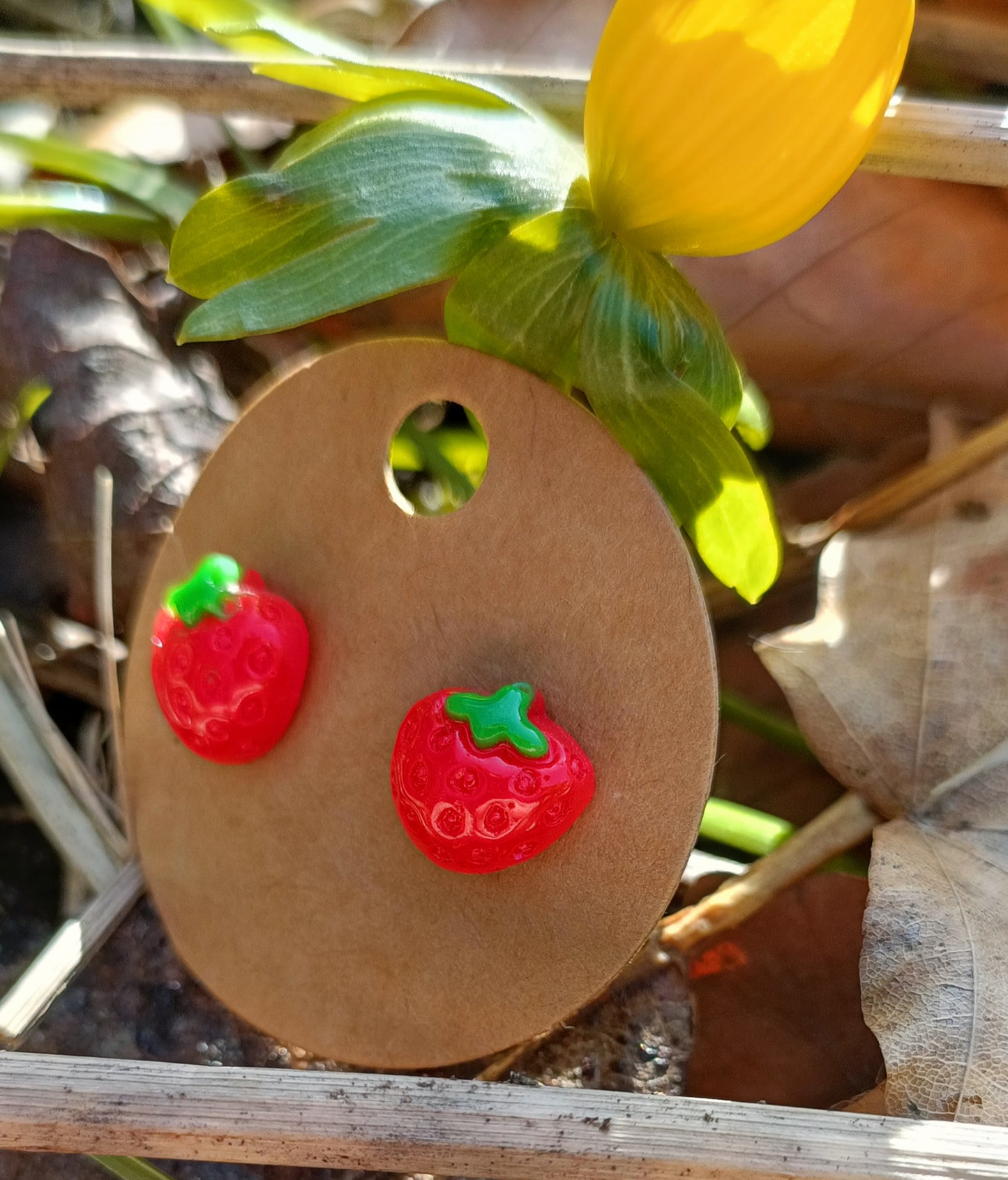 Strawberry Stud Earrings