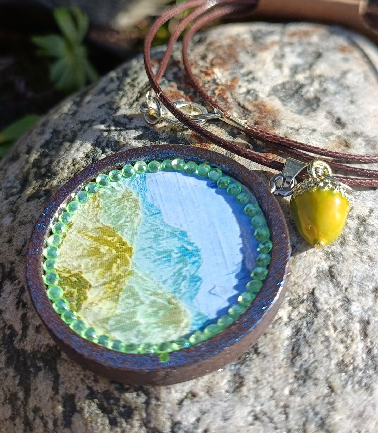 Tiny Painting Necklace