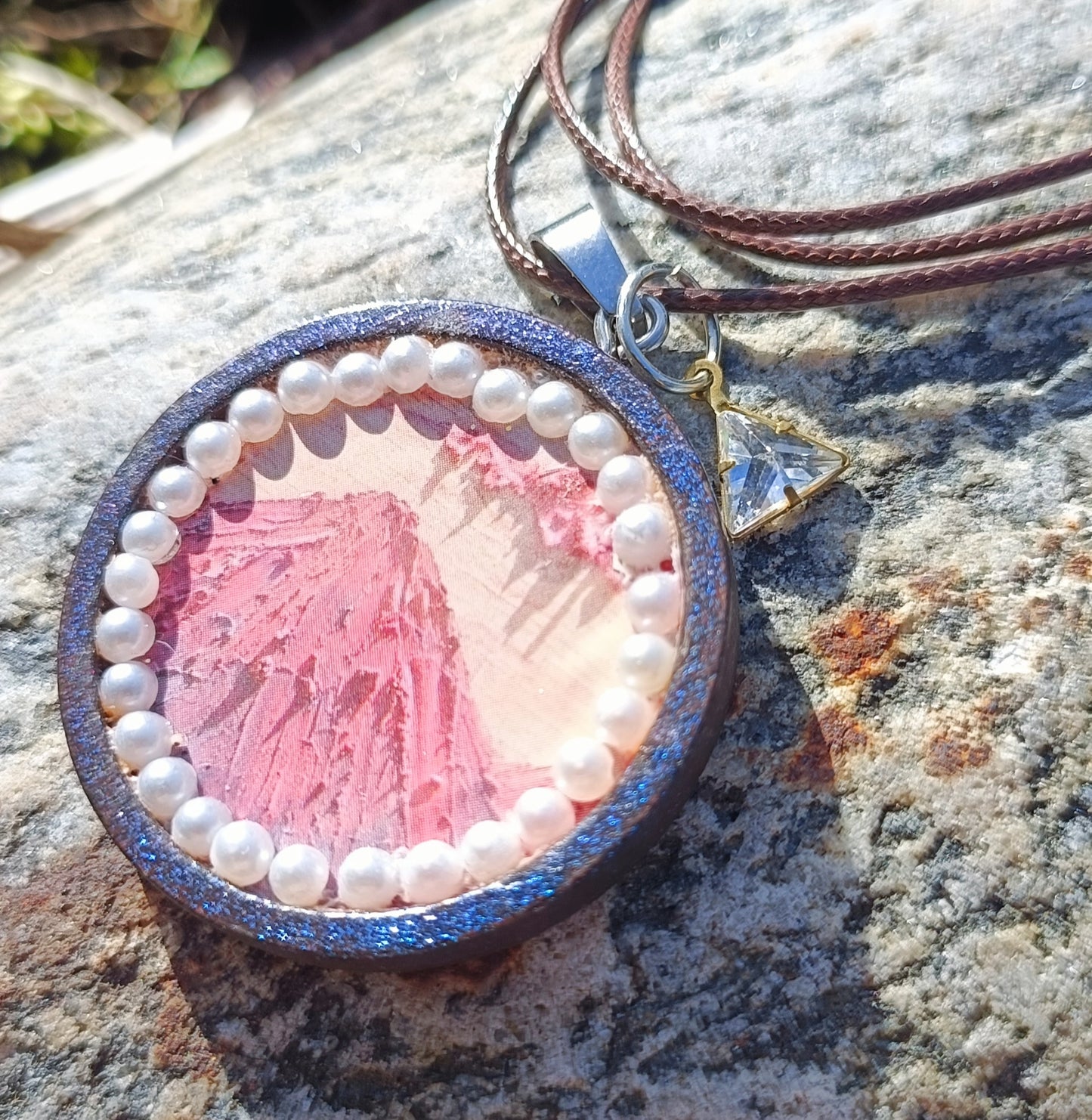 Tiny Painting Necklace