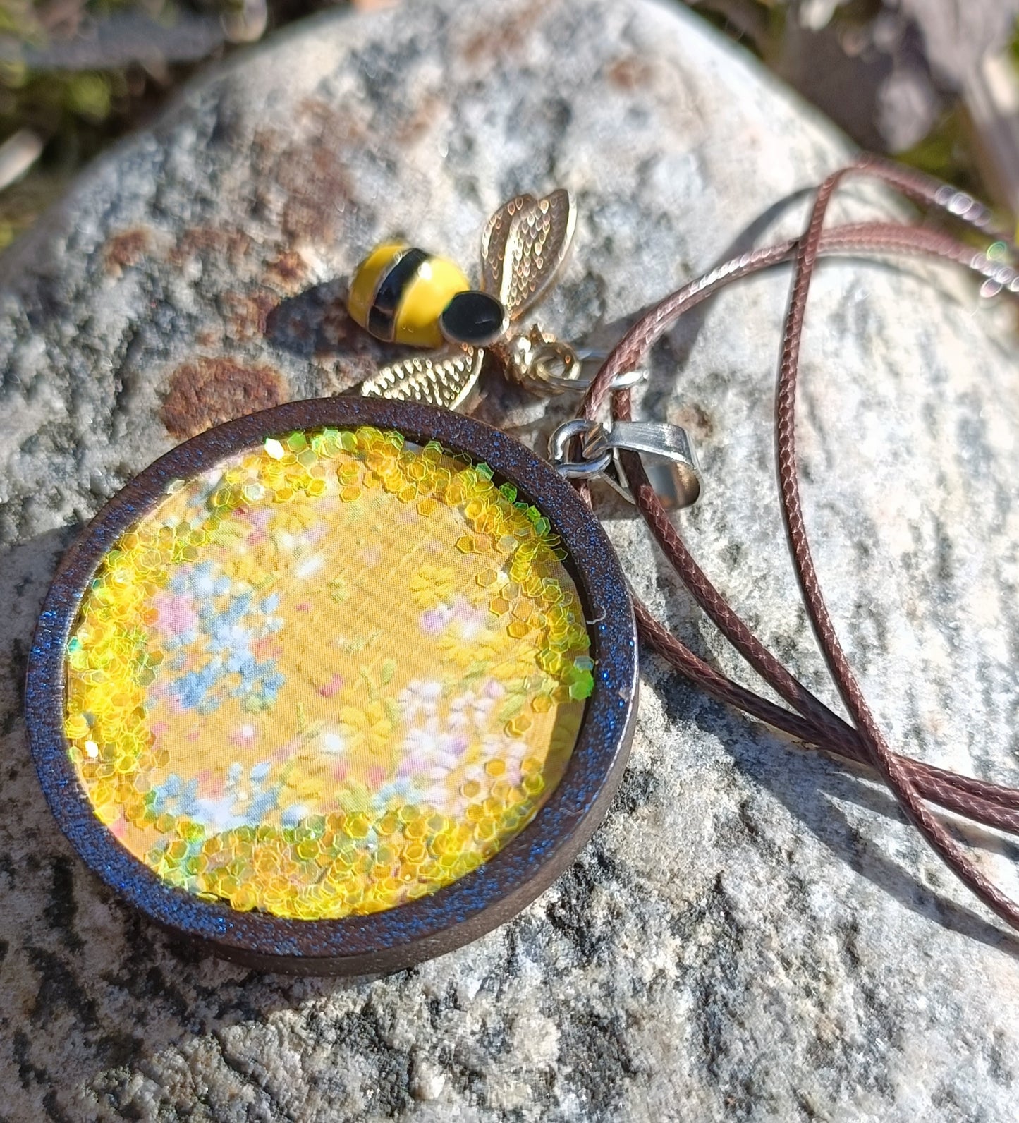 Tiny Painting Necklace