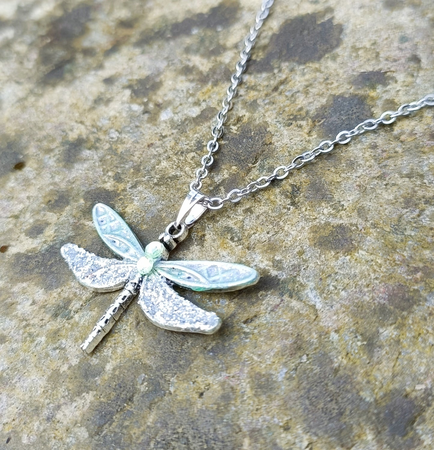 Turquoise Dragonfly Necklace