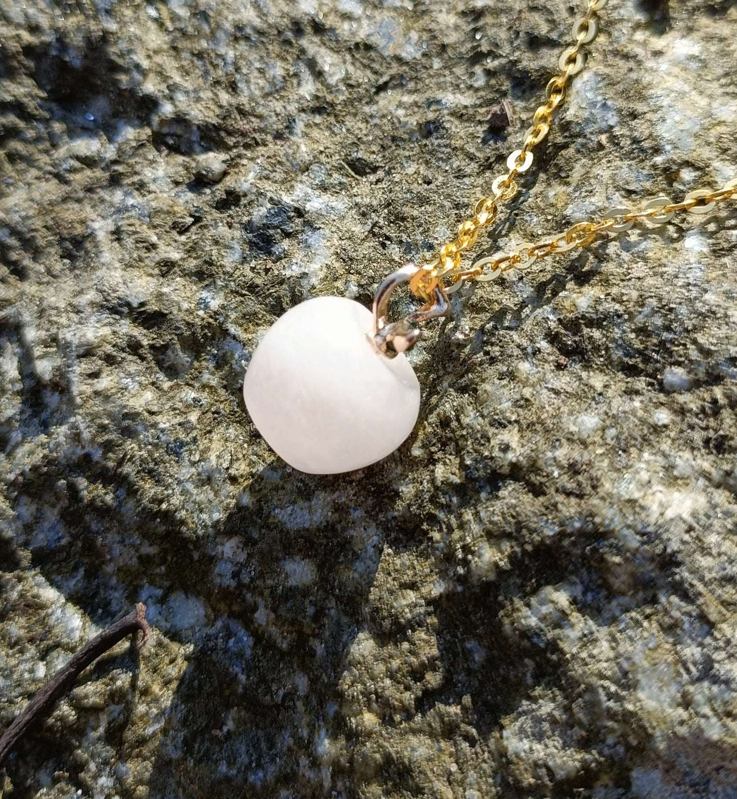 Gemstone Apple Necklace