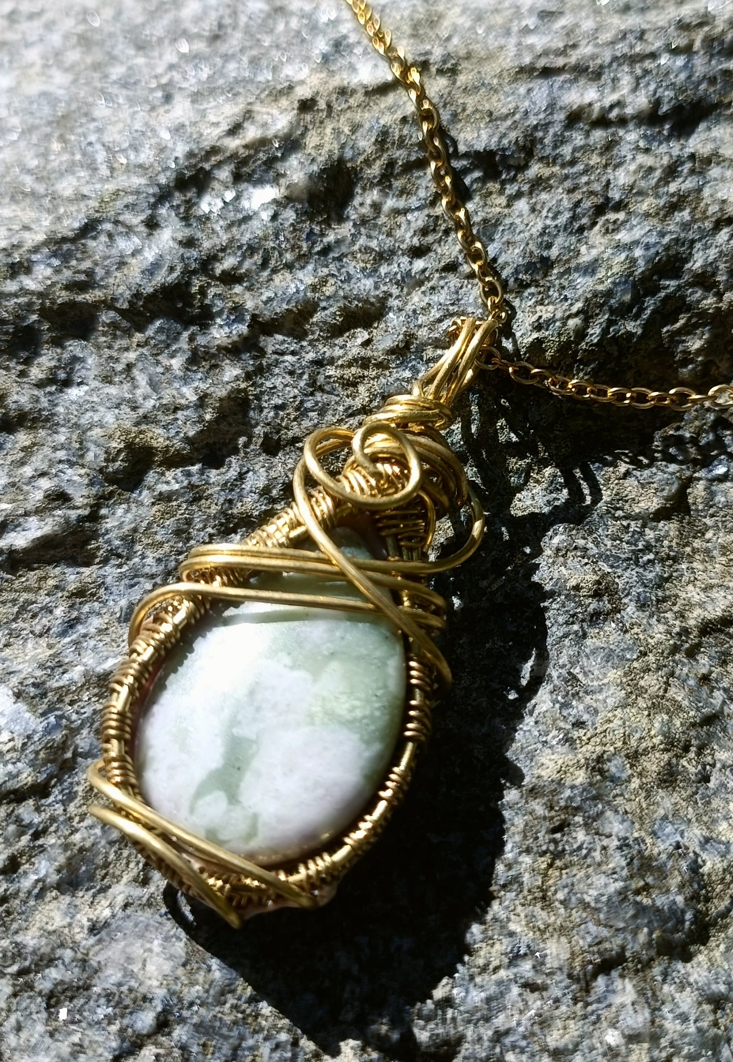 Green Jasper Necklace