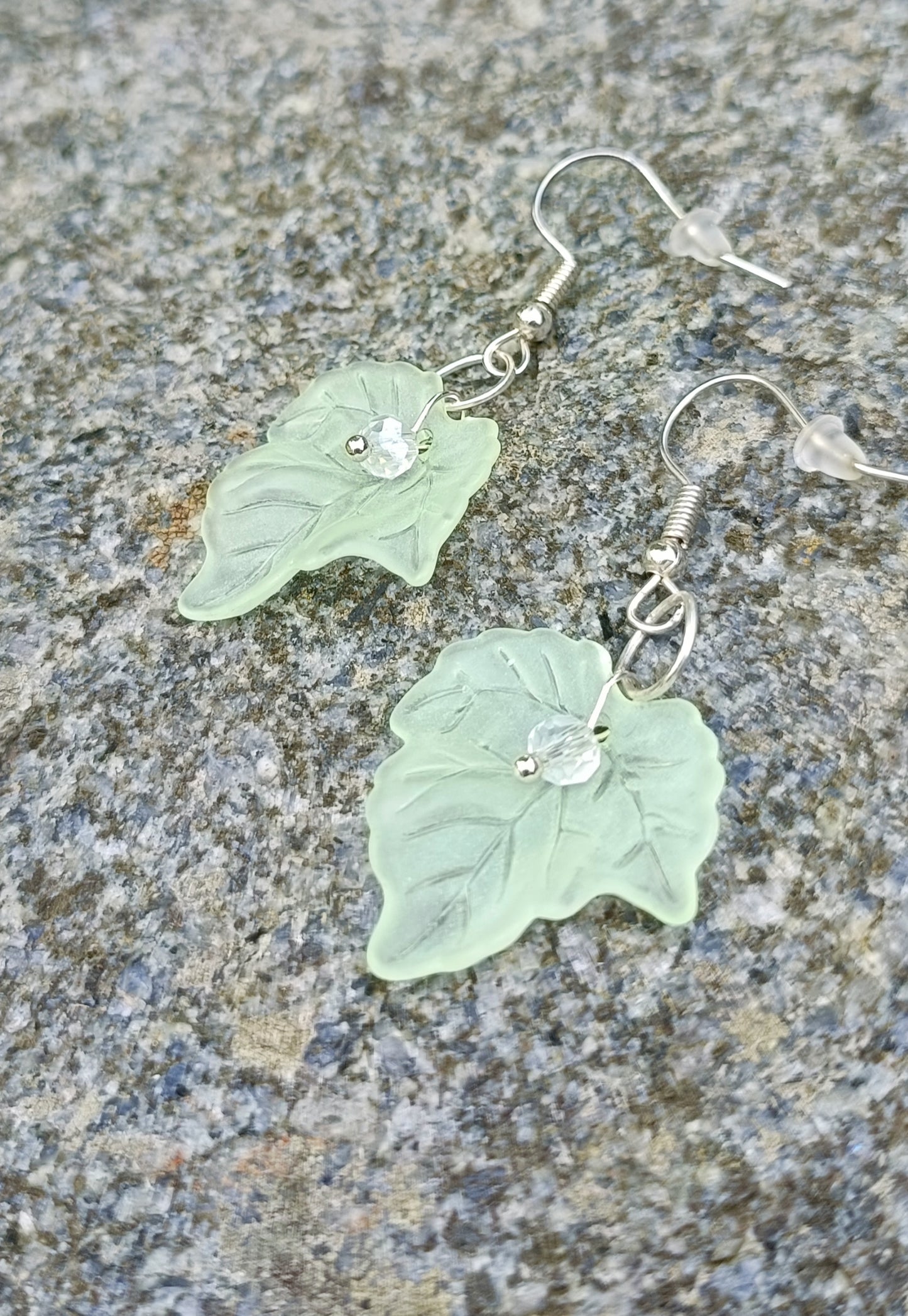 Maple leaf earrings