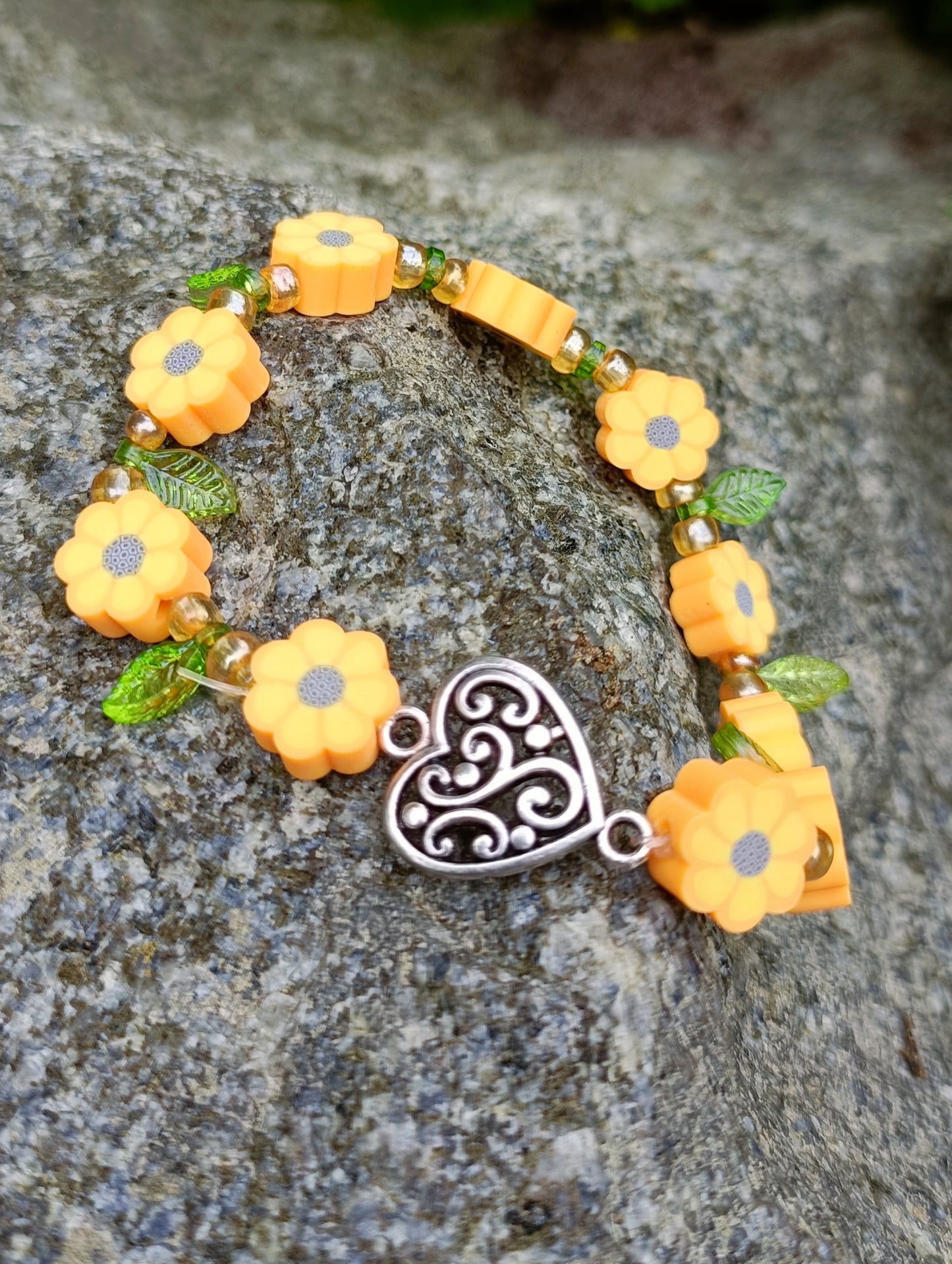 Flower bracelet