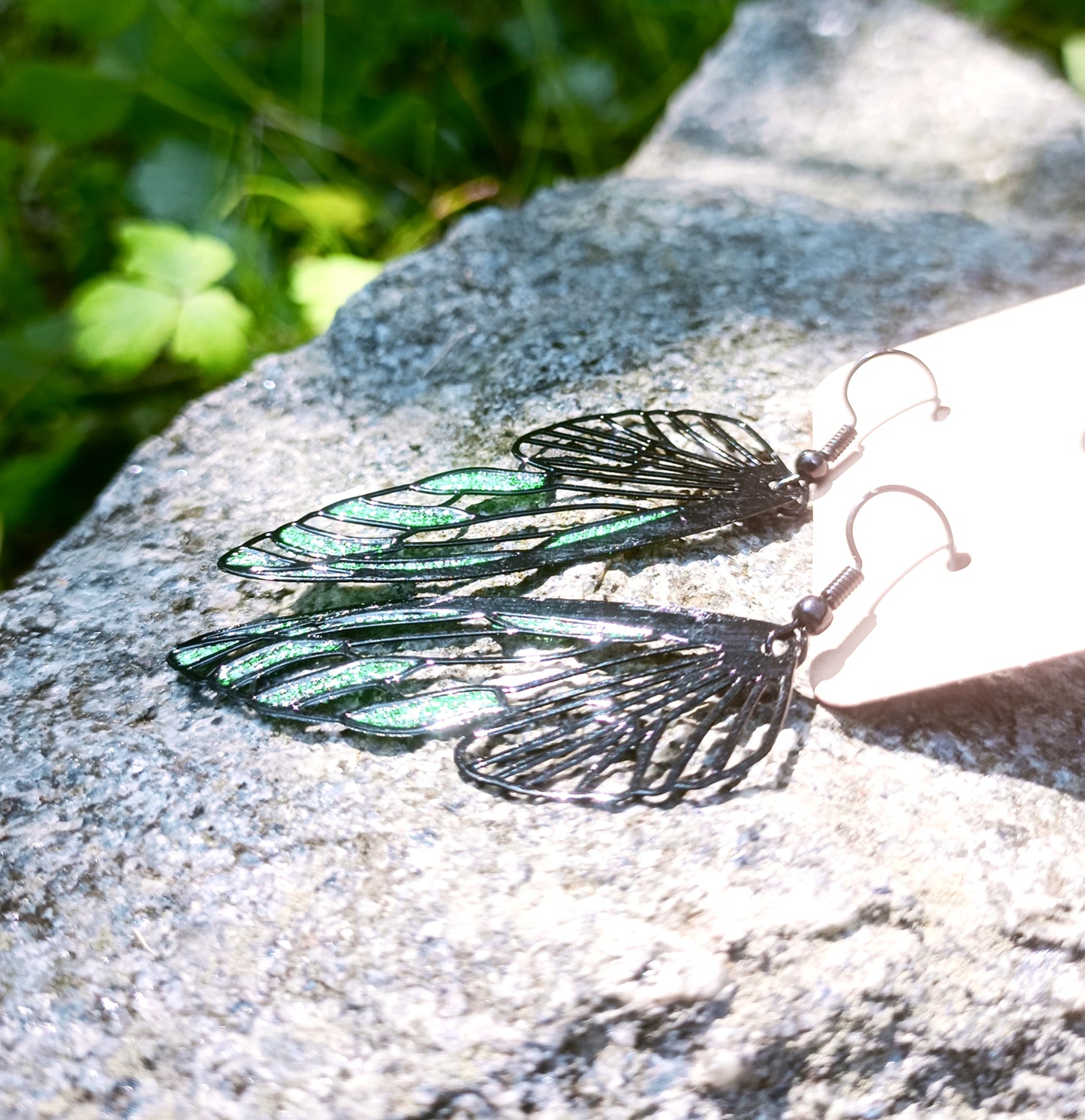 Aluminum Butterfly Earrings