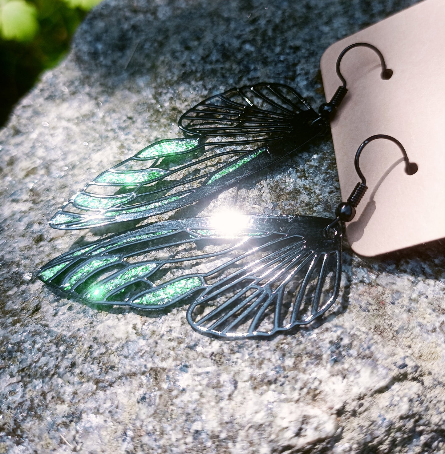 Aluminum Butterfly Earrings