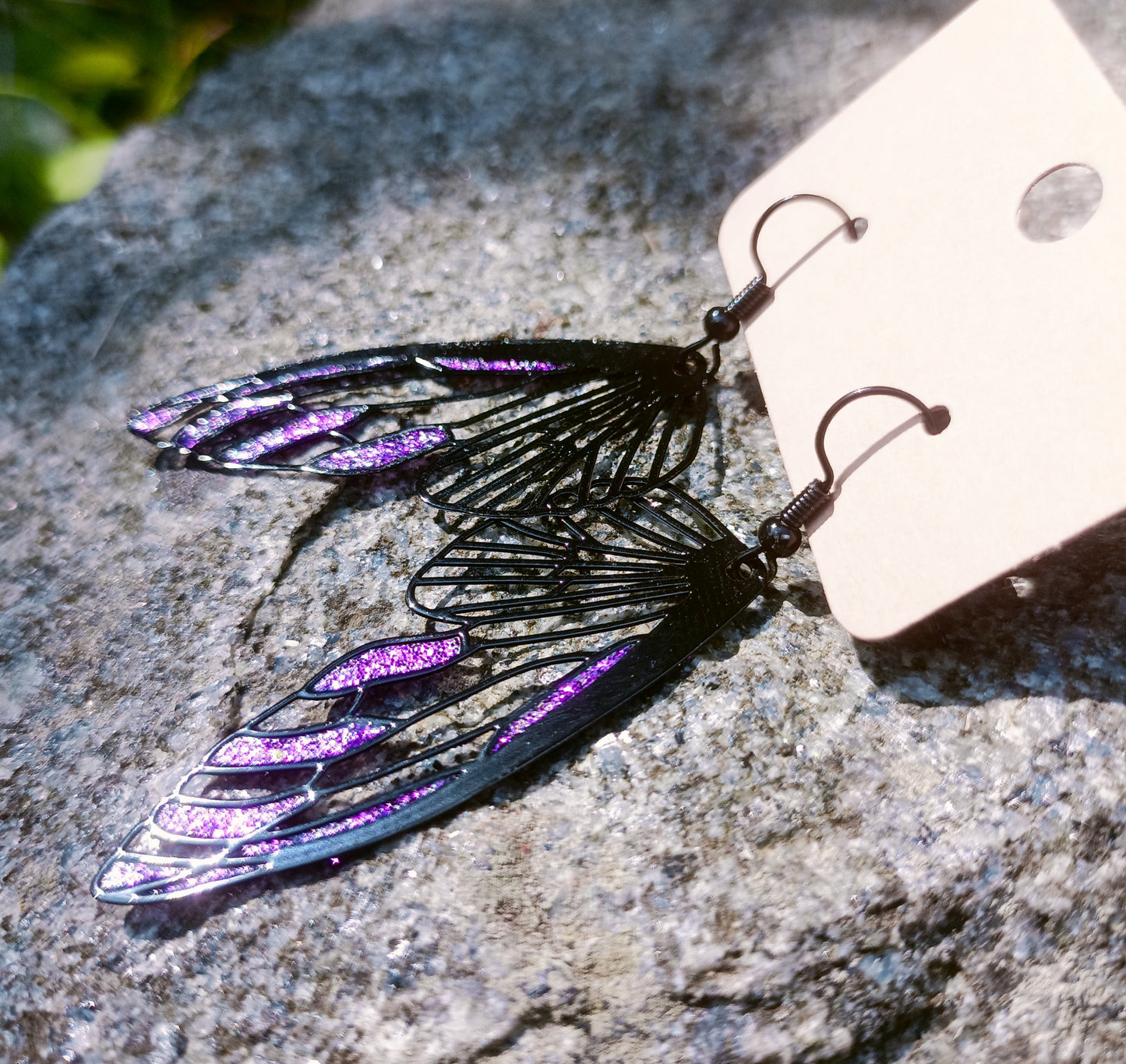 Aluminum Butterfly Earrings