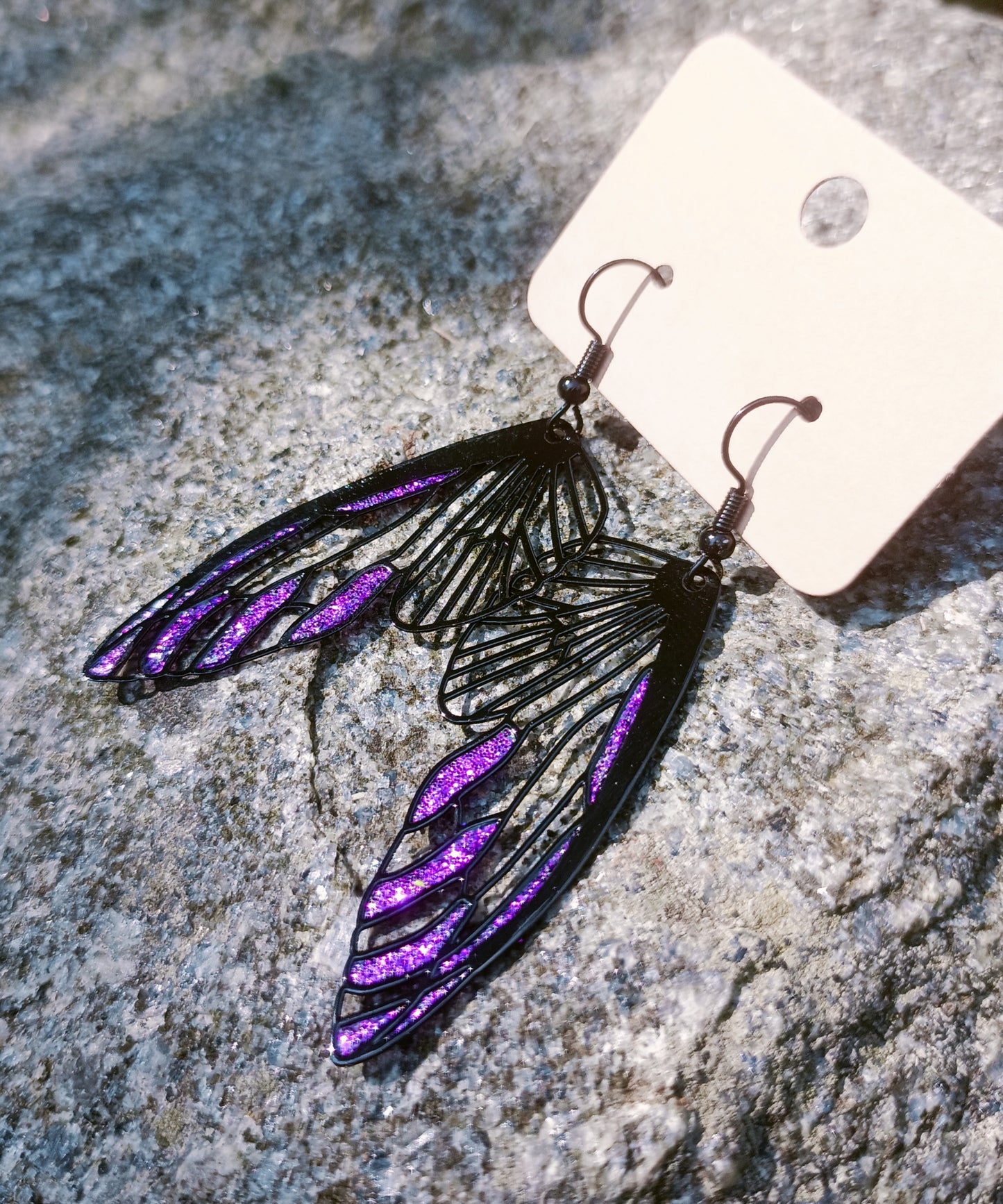 Aluminum Butterfly Earrings