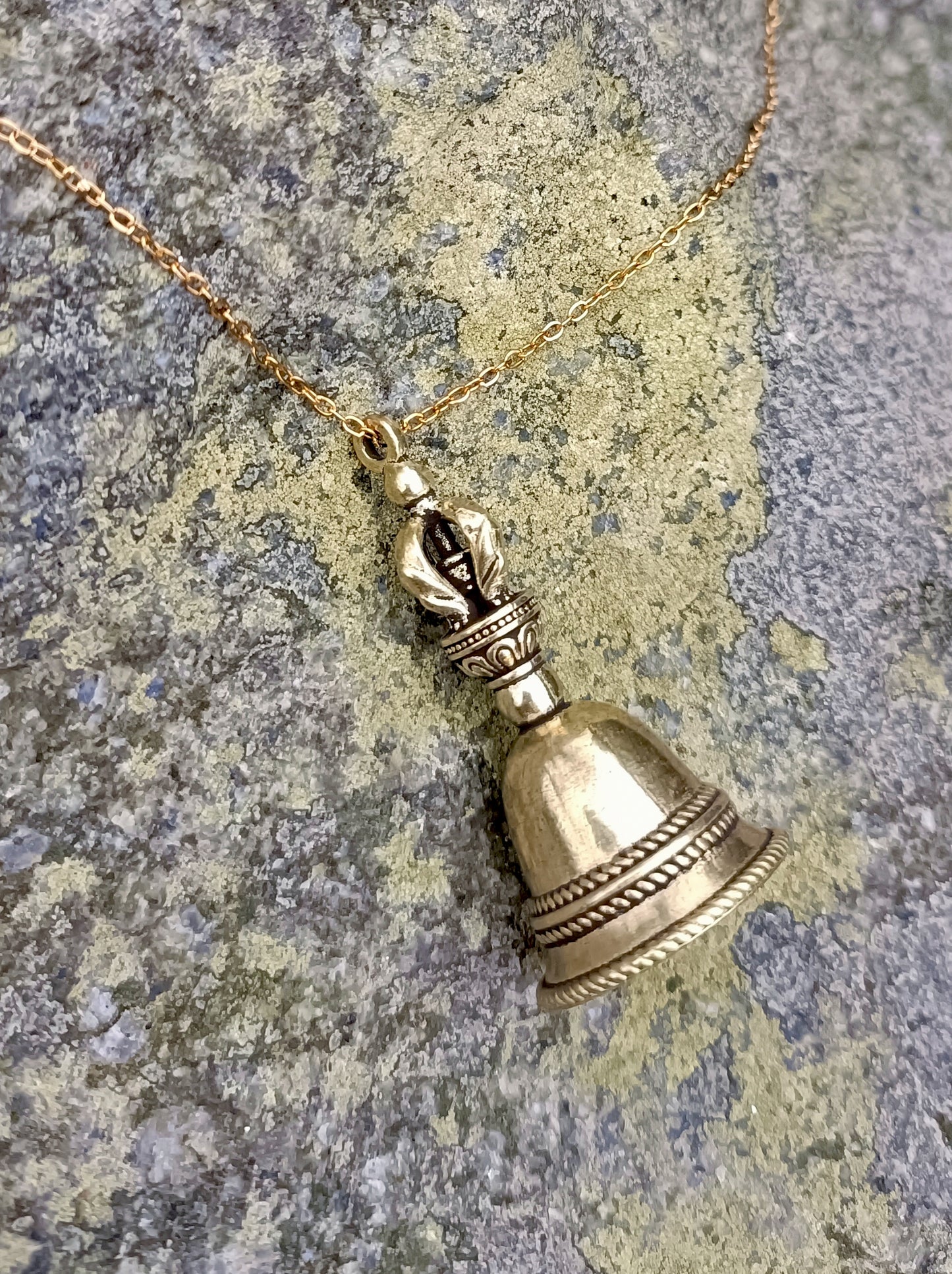 Brass Bell Pendant