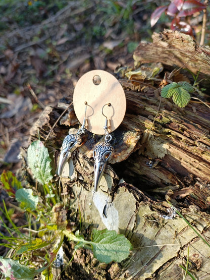 Crow Earrings