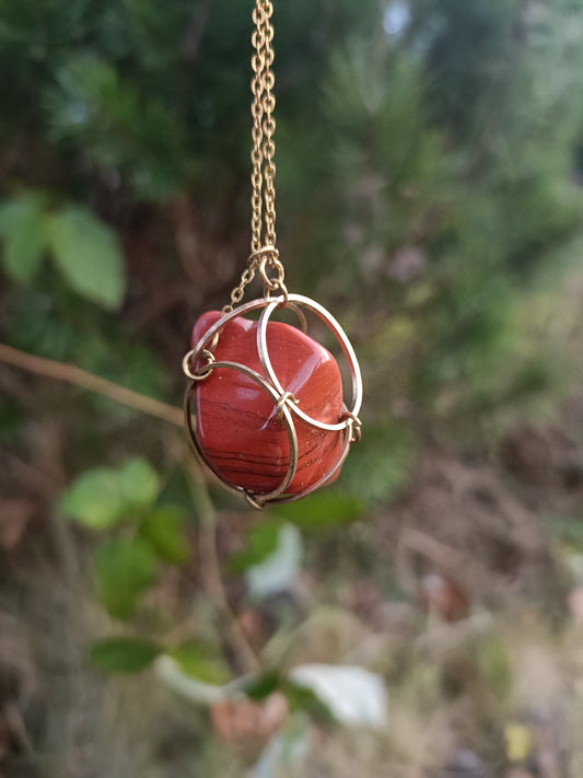 Red Jasper Pendant
