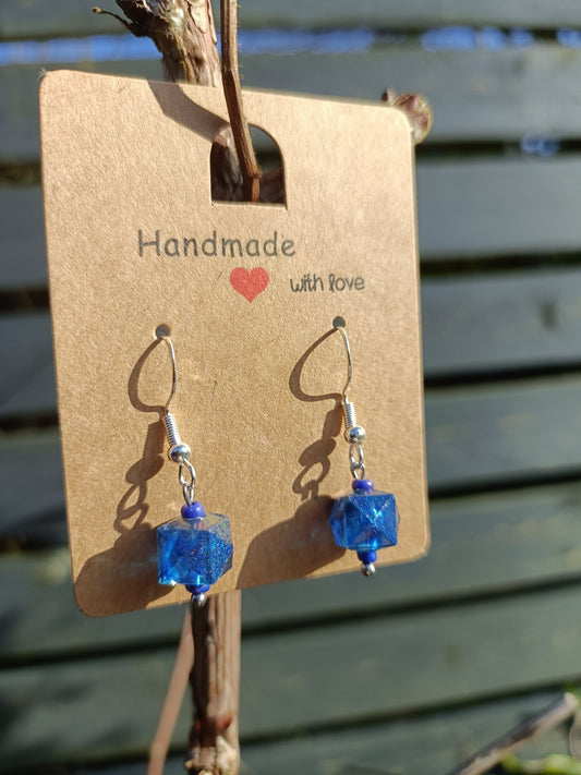 Dice Bead Earrings