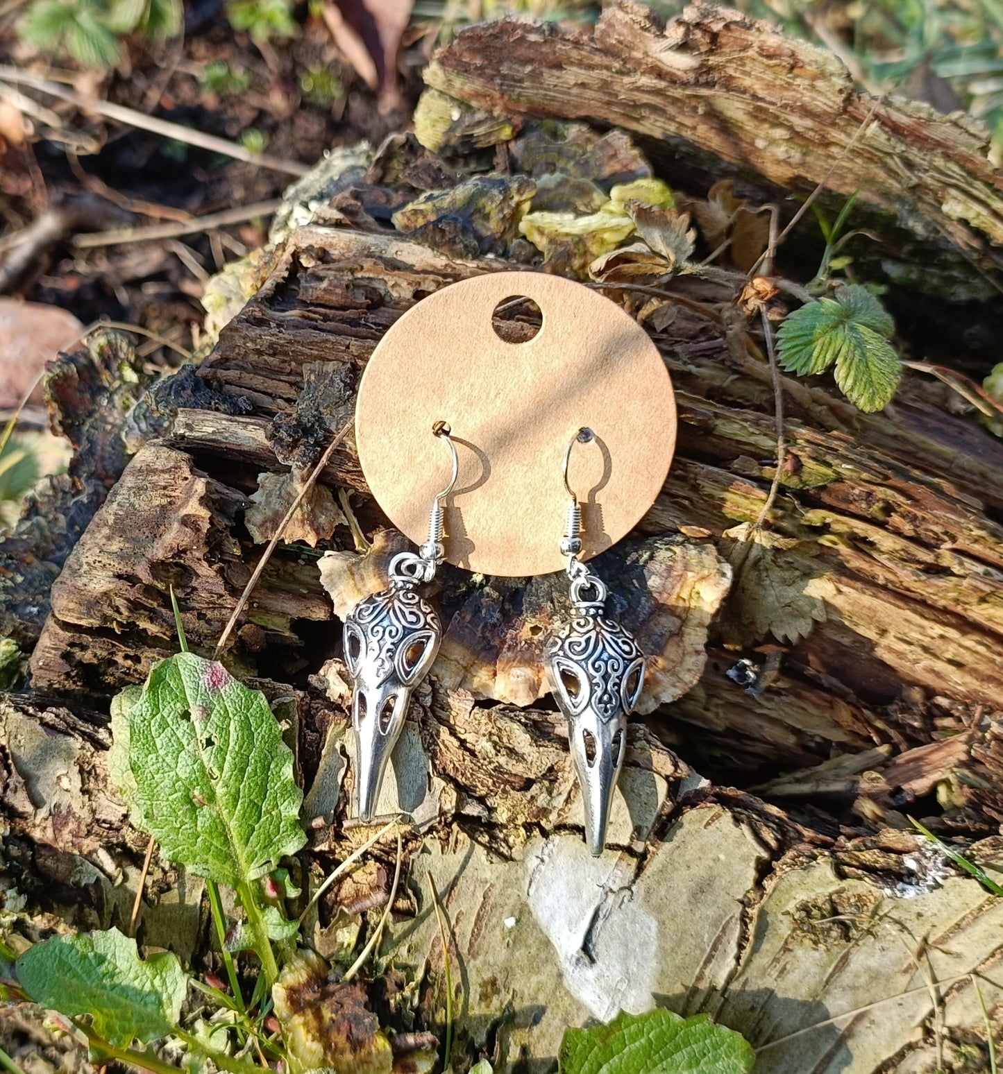 Crow Earrings