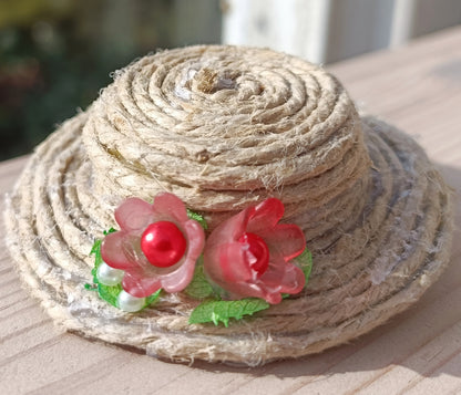 Sisal Summerhat Hairclips