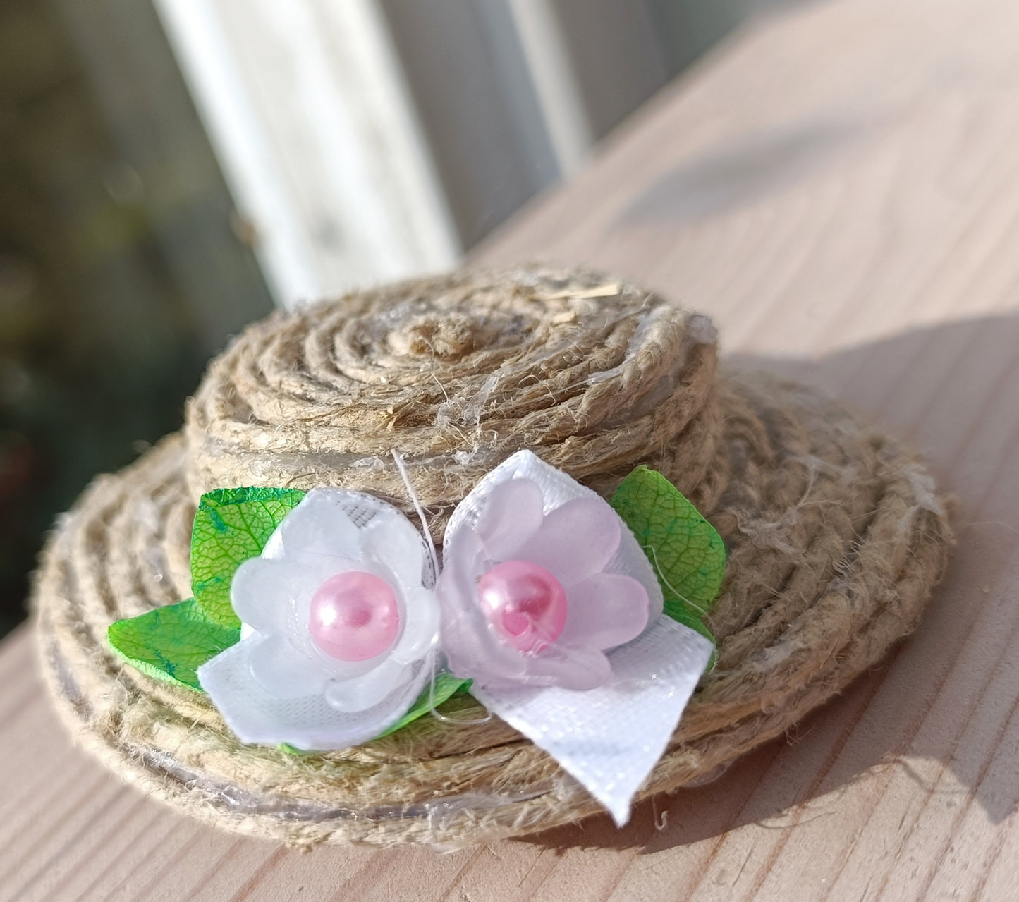 Sisal Summerhat Hairclips