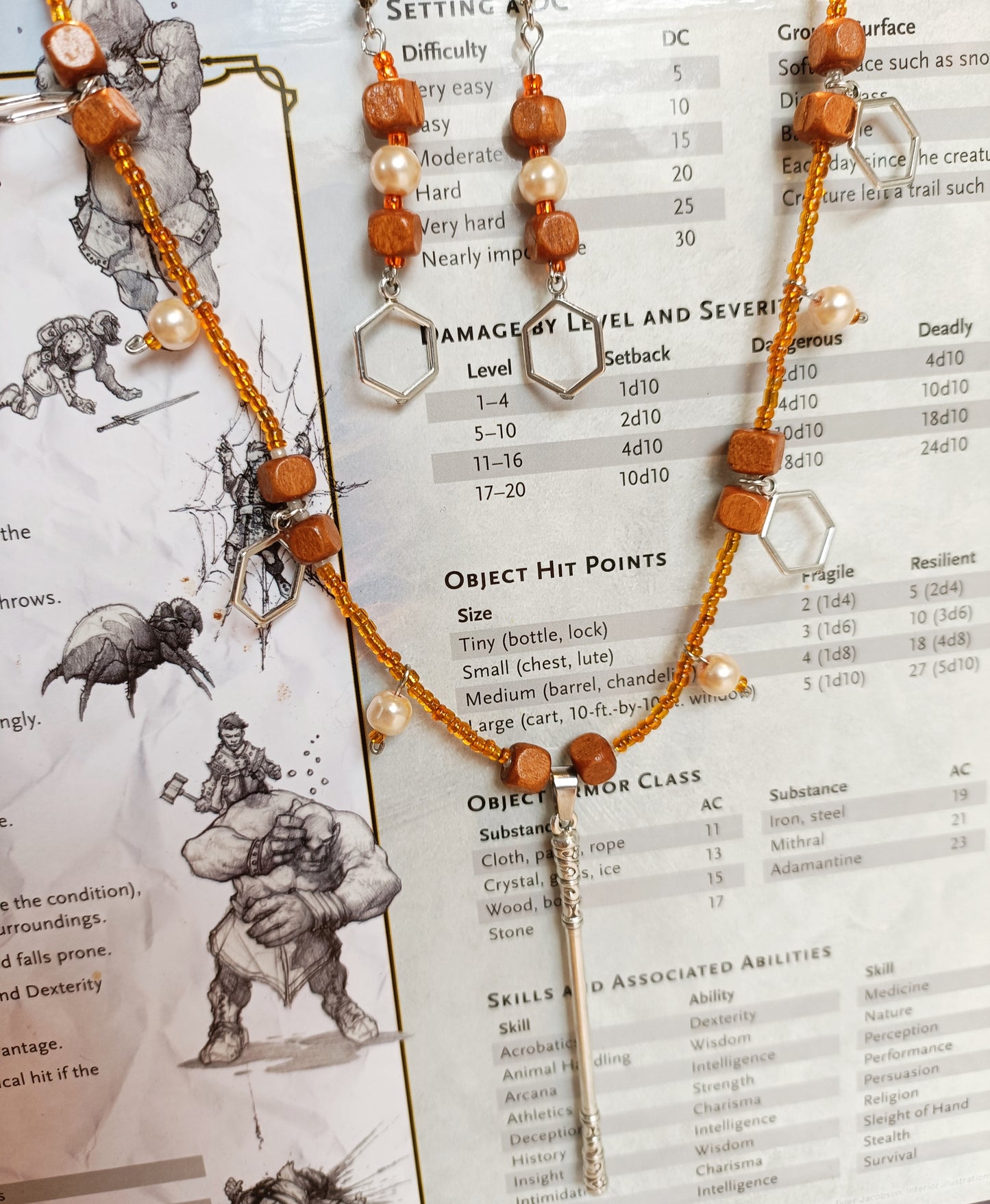 Monk Jewelry set