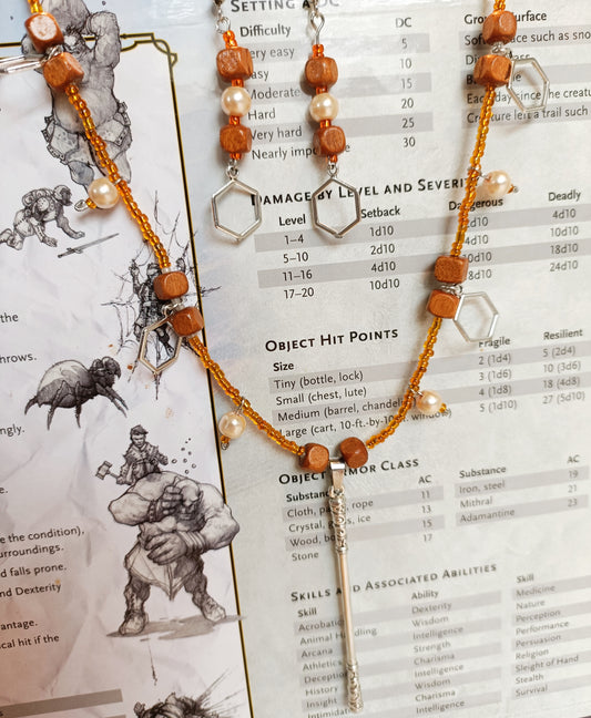 Monk Jewelry set