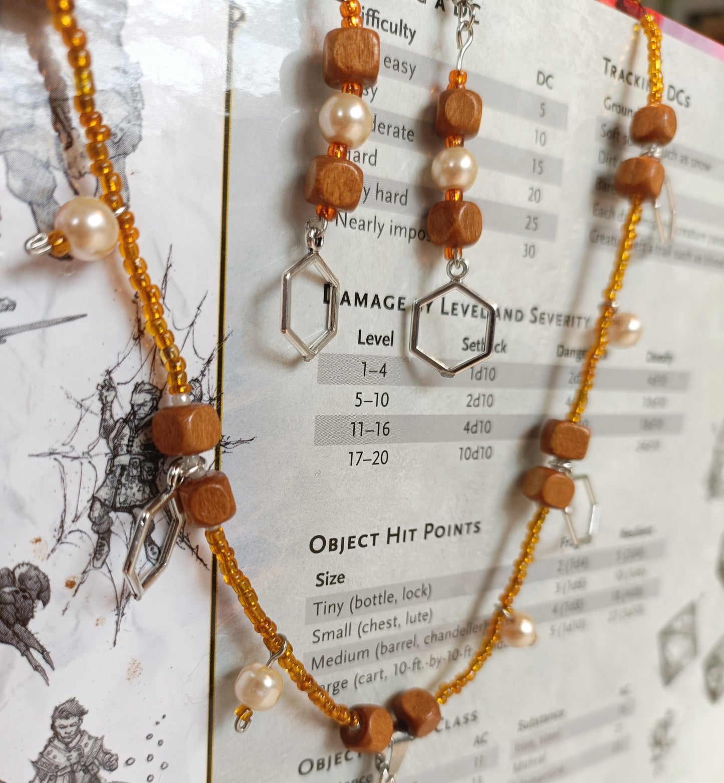 Monk Jewelry set