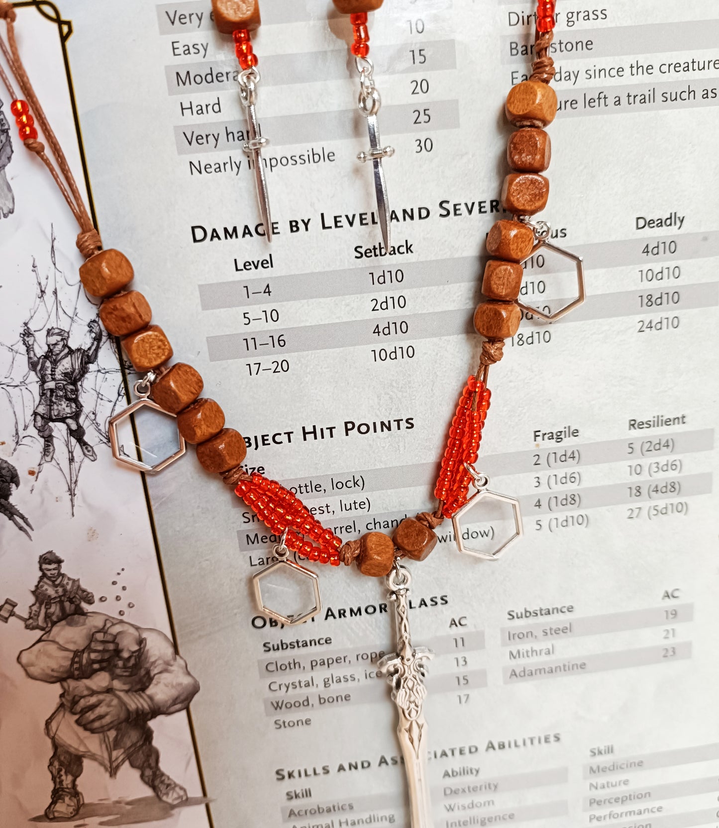Barbarian Jewelry set