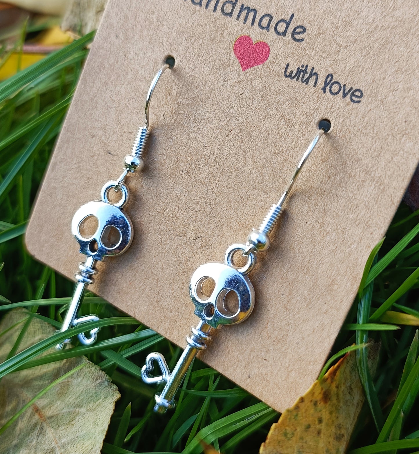Skeleton Key Earrings
