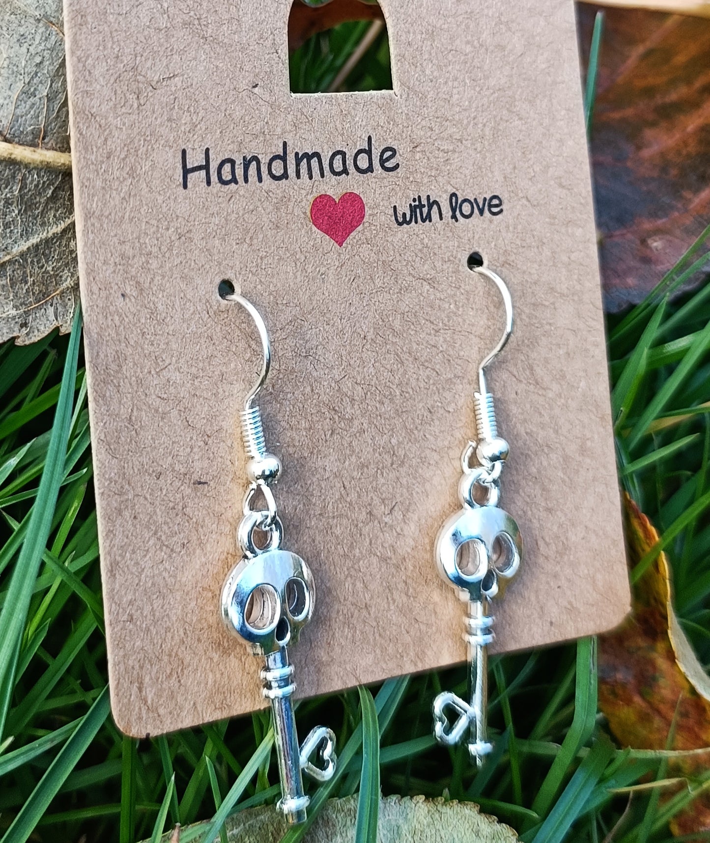 Skeleton Key Earrings