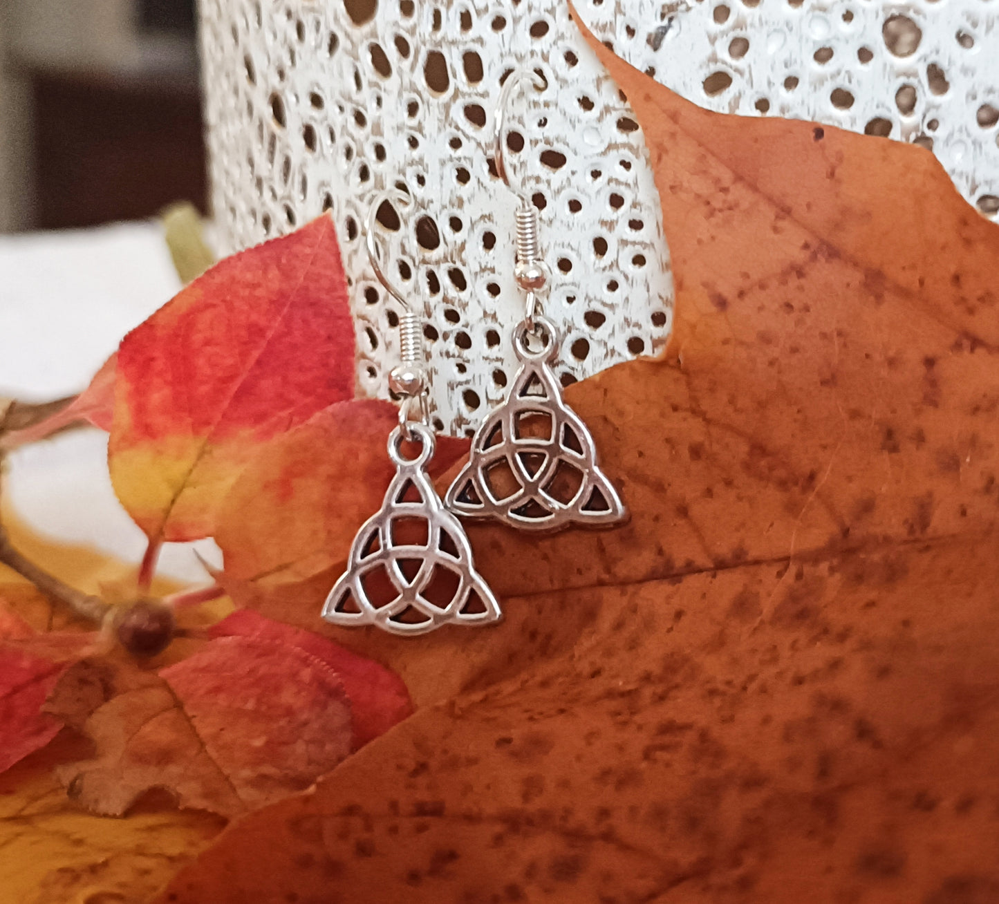 Triquetra Earrings