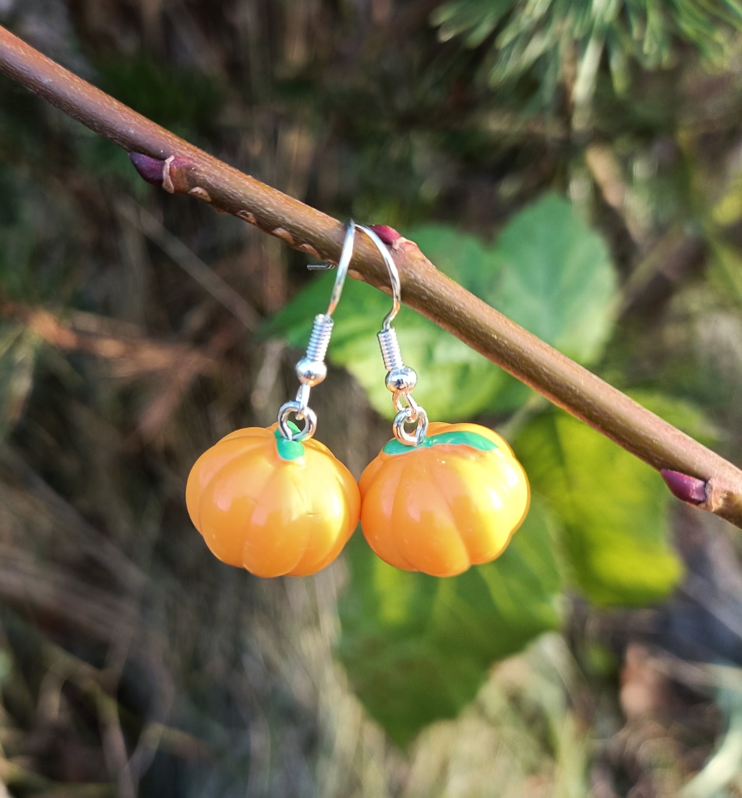 Pumpkin earrings