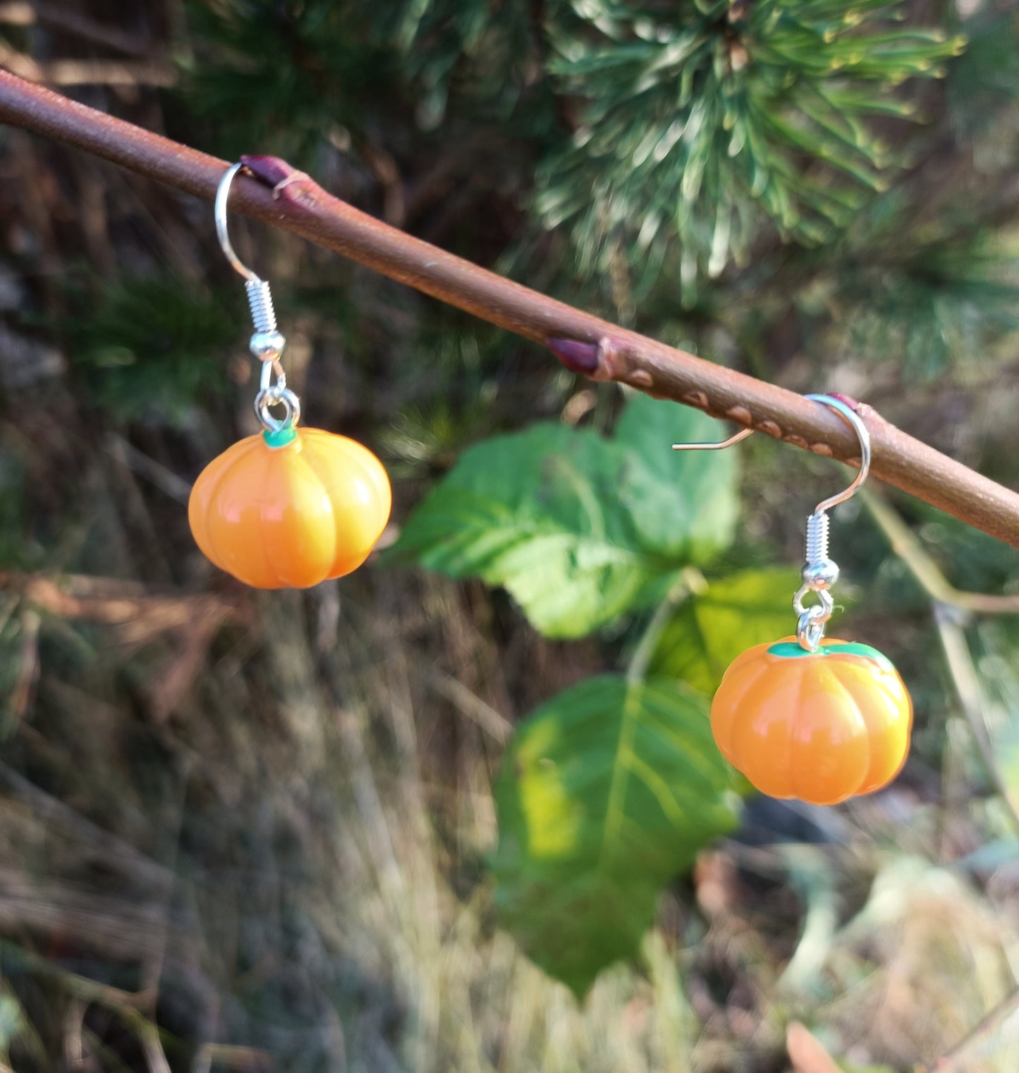 Pumpkin earrings