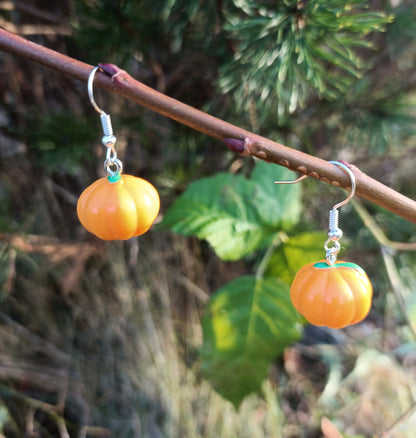 Pumpkin earrings