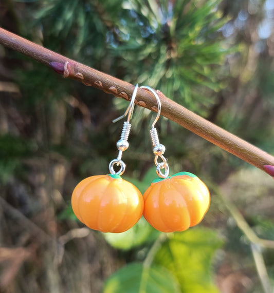 Pumpkin earrings