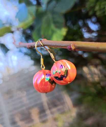 Jack-o'Lantern Earrings
