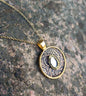 Gold Mirror Necklace