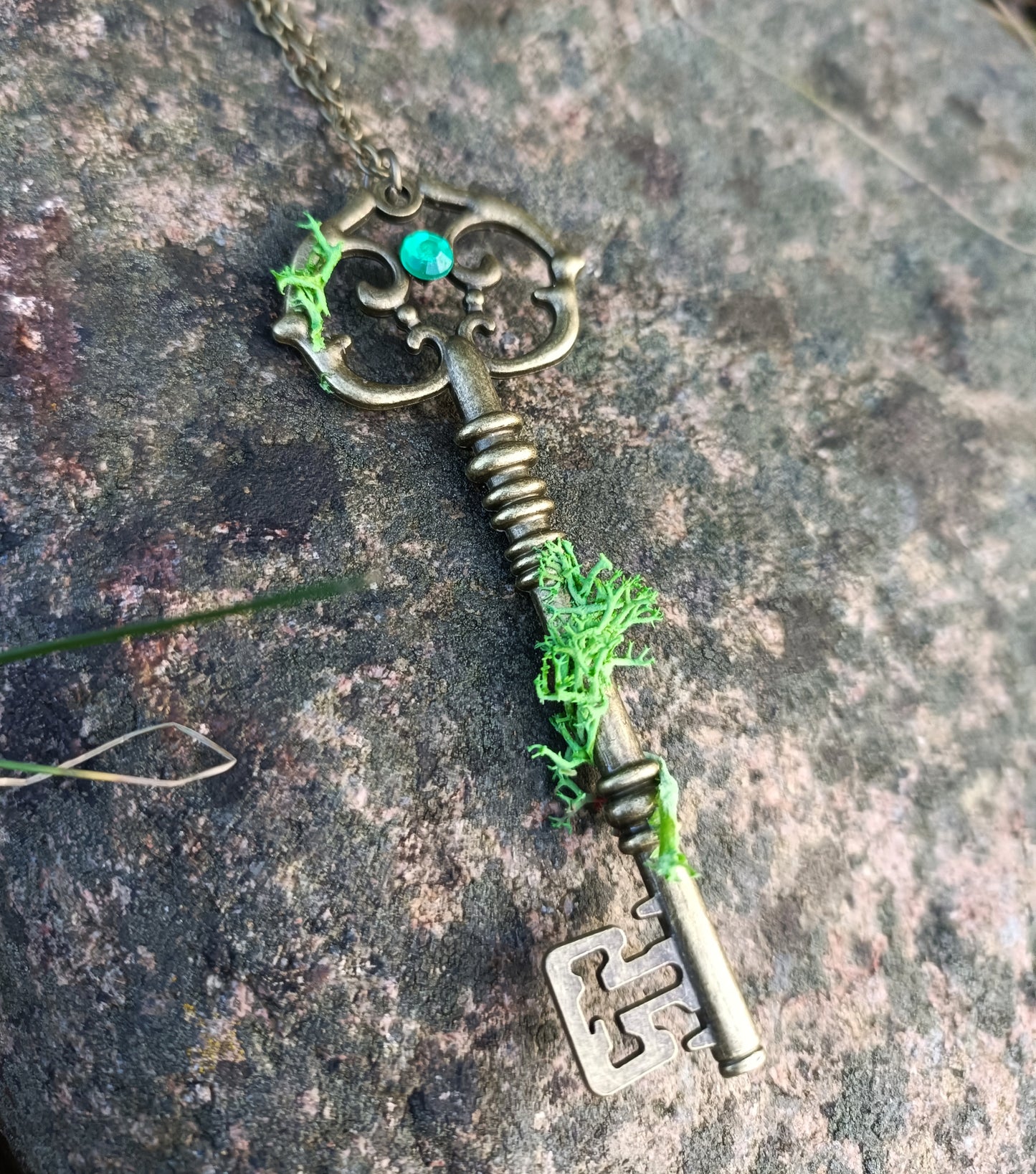 Bronze Key Pendant