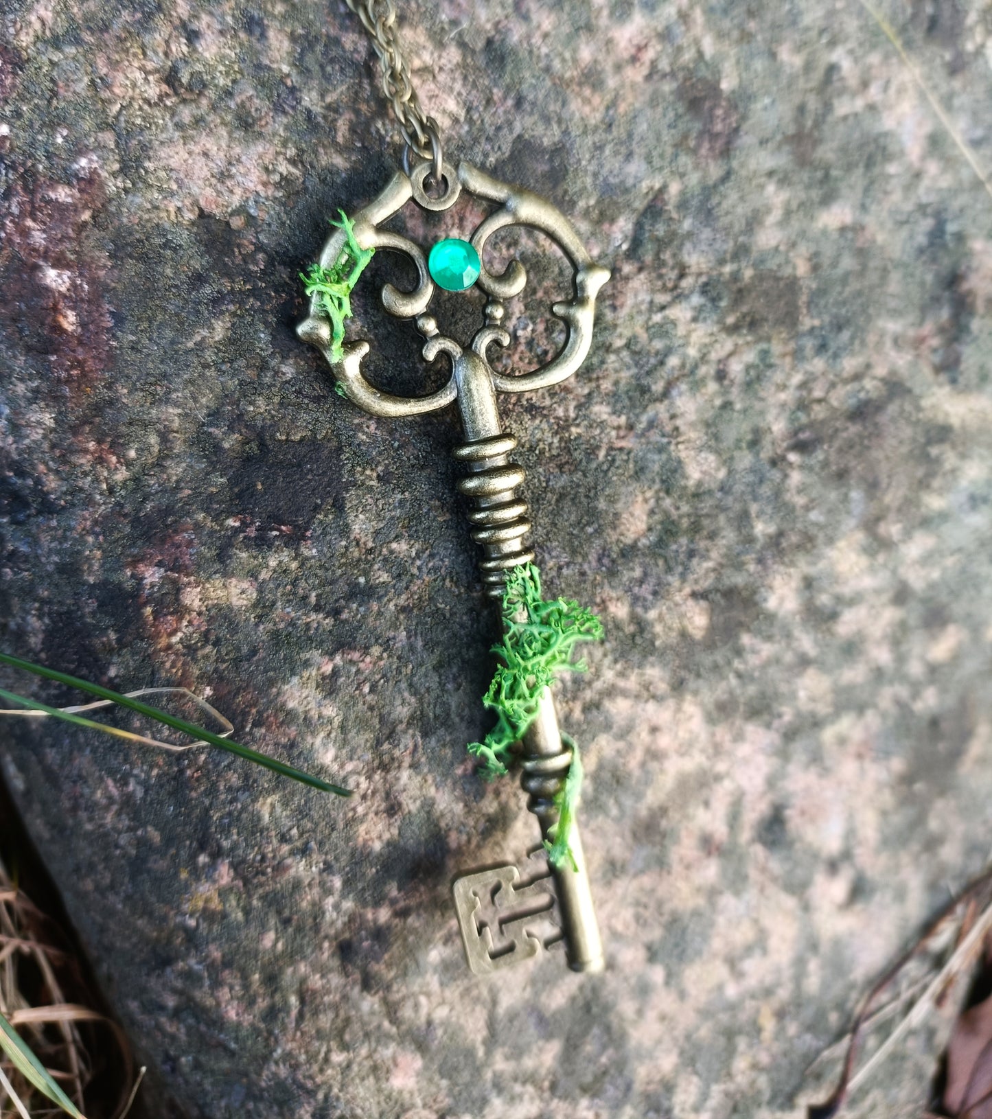 Bronze Key Pendant