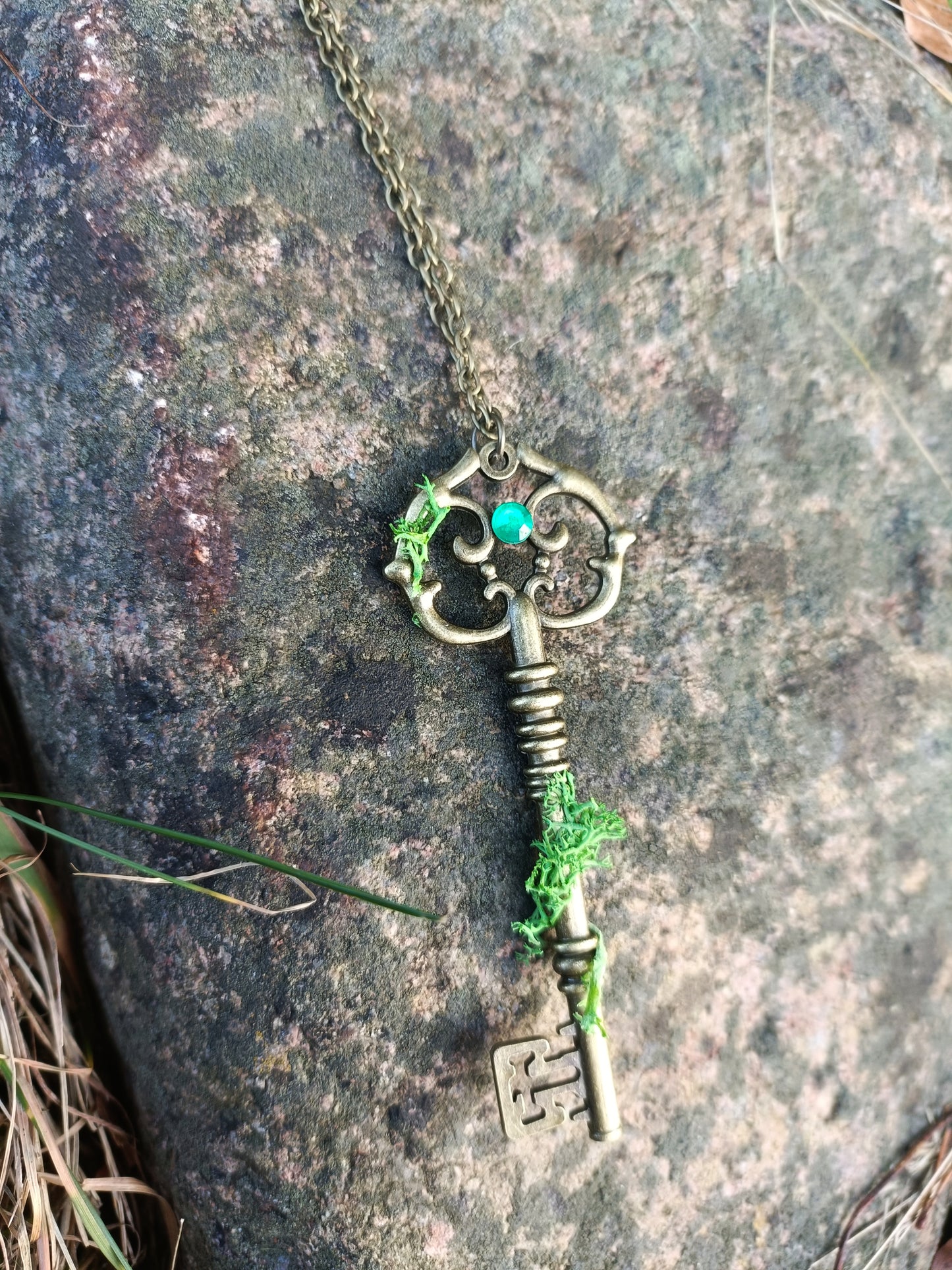 Bronze Key Pendant
