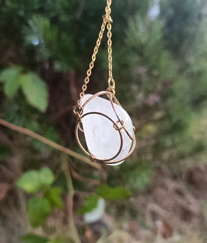 Milky Quartz Pendant