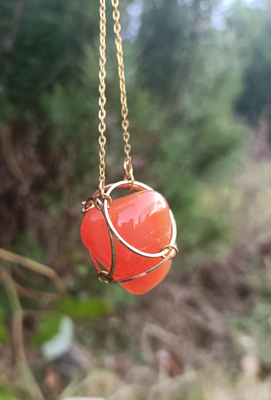 Red Onyx Pendant