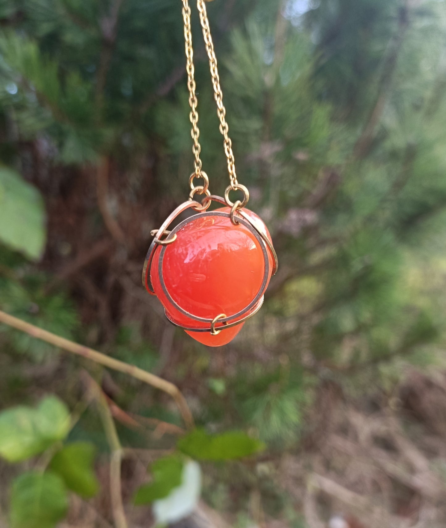 Red Onyx Pendant