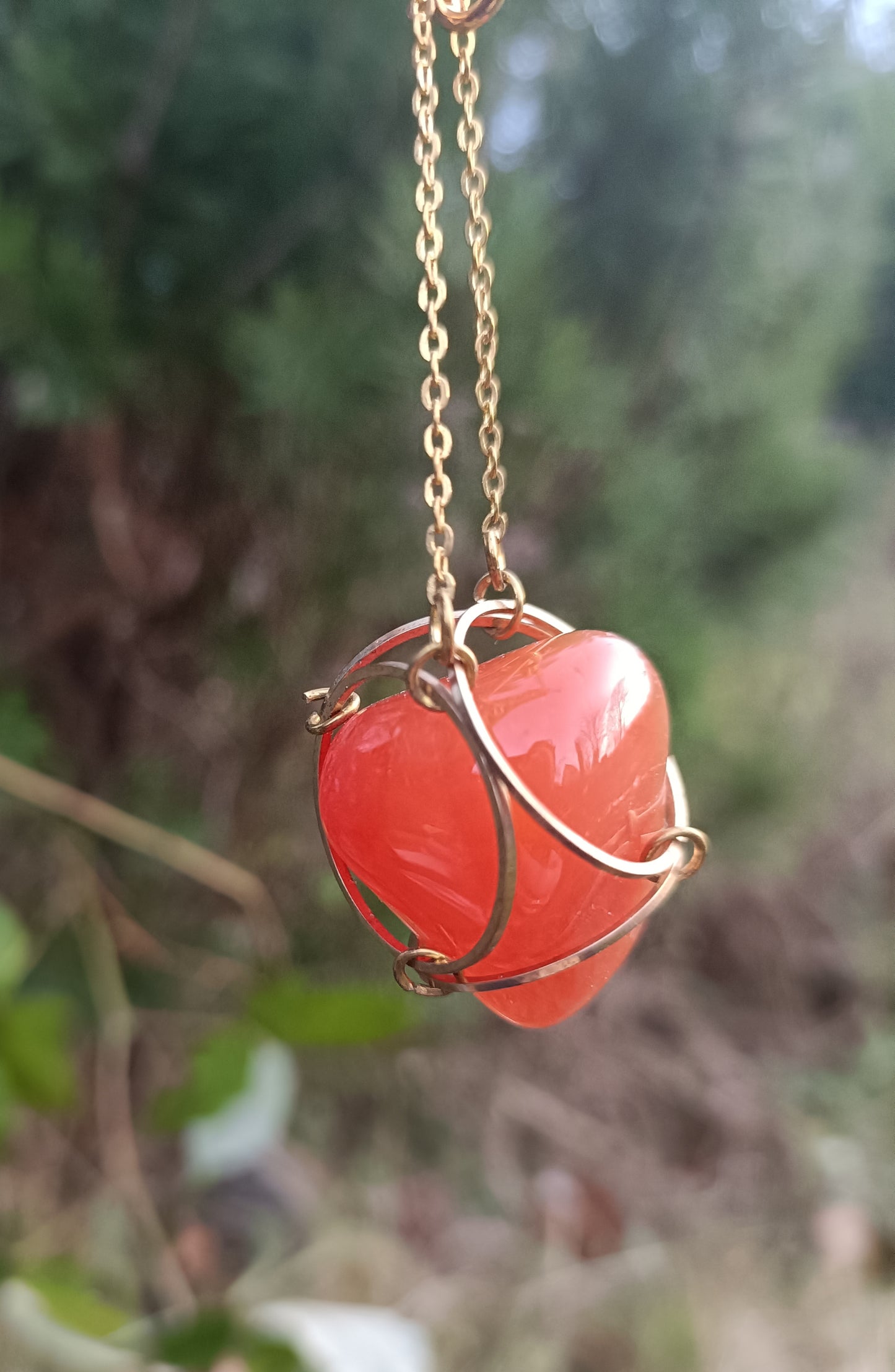 Red Onyx Pendant