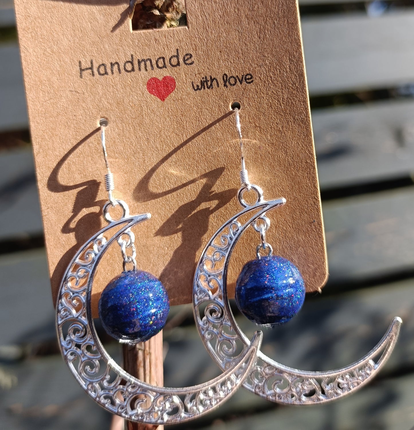 Pearl Moon Earrings