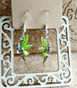 Painted Fairy Earrings