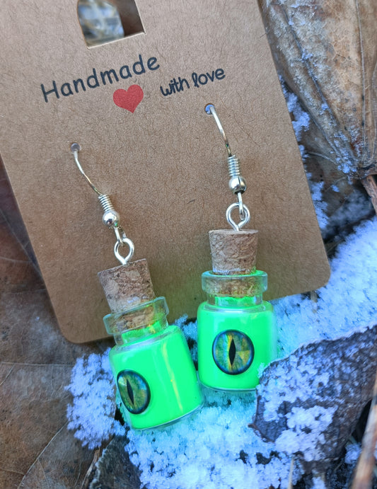 Poison Bottle Earrings